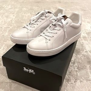 Coach Luxline Leather White Sneaker